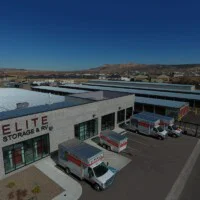 Elite storage and rv facility drone shot