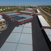 Layton crossing facility arial photo