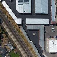 layton crossing arial photo