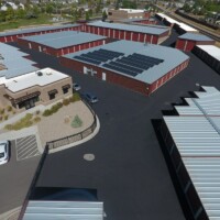 layton crossing arial view