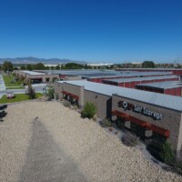Sojo storage facility drone shot
