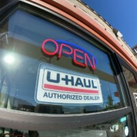 sojo open sign uhaul dealer sign