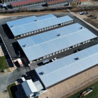 Drone shot of My Storage Charleston