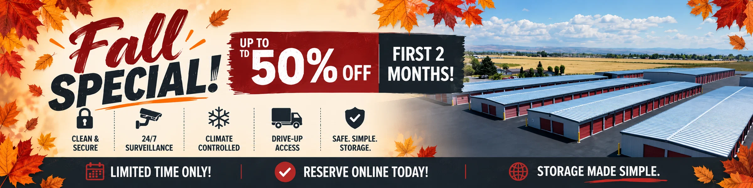Idaho Falls summer storage special