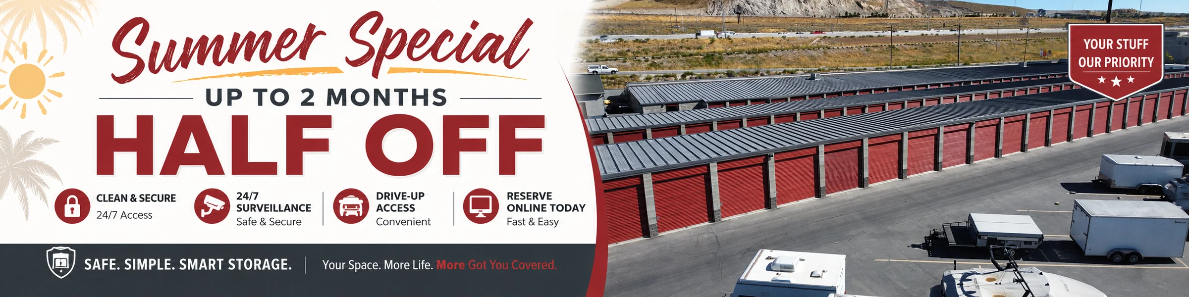 Pom pioneer day storage special